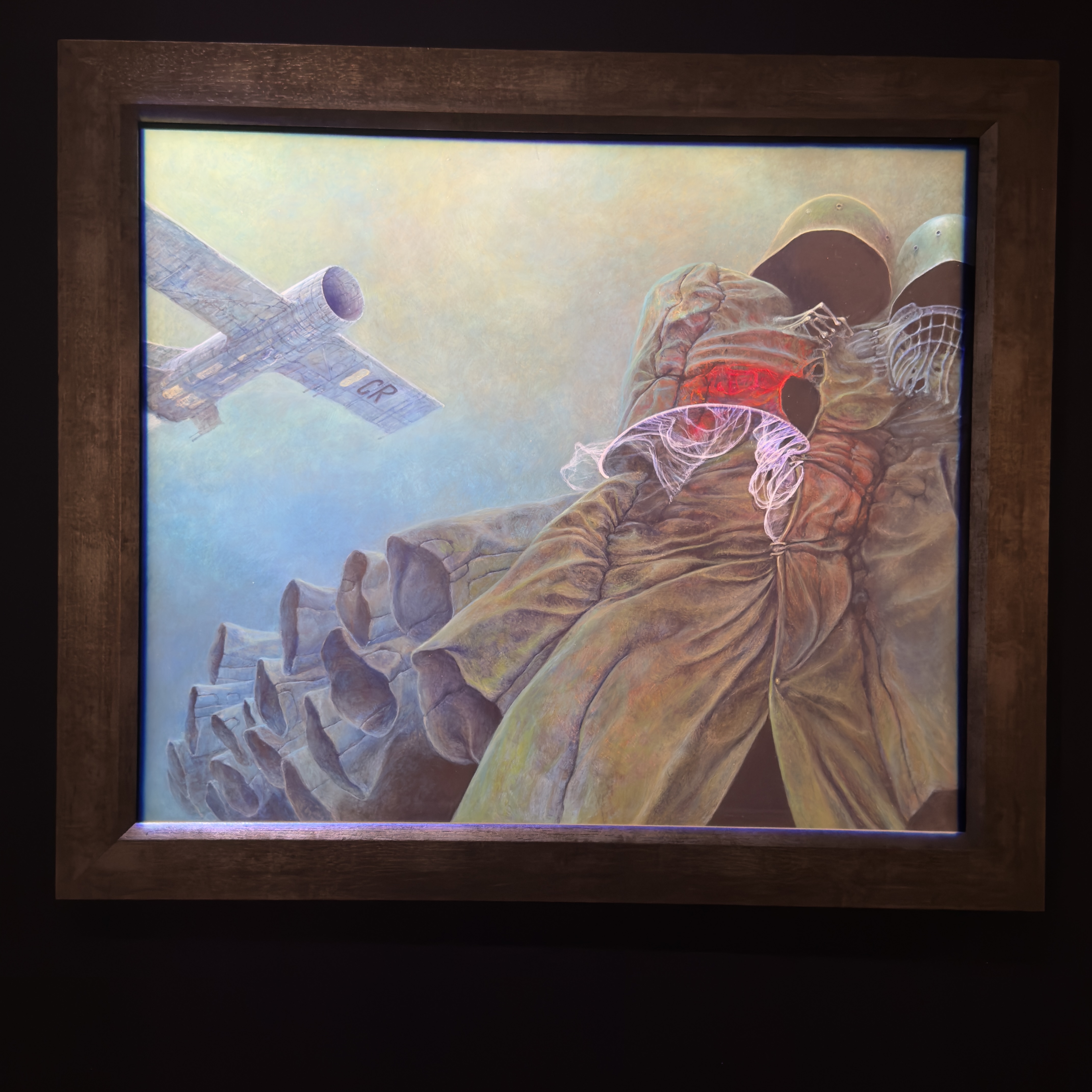Beksiński exhibition in Krakow, photo 3 of 7