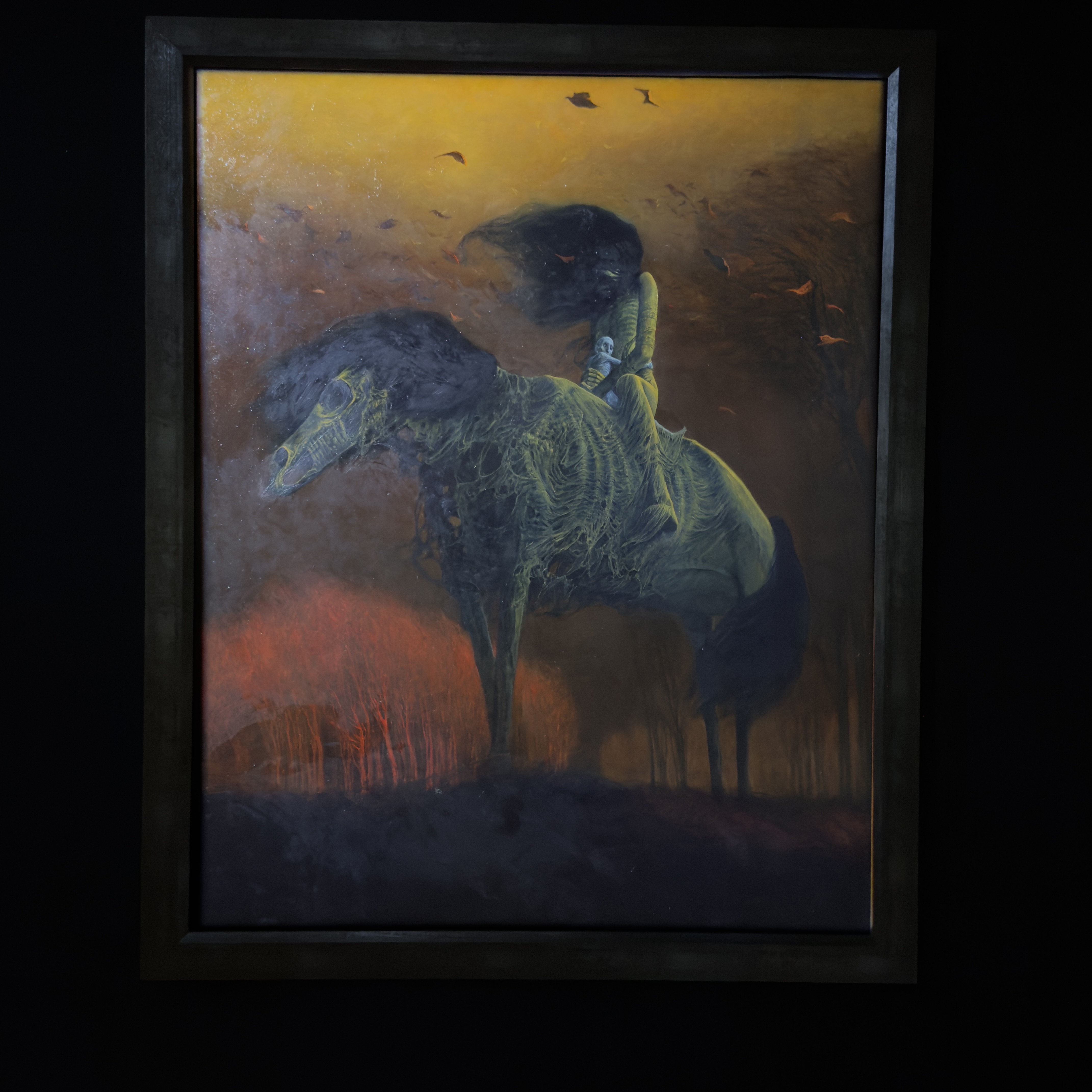 Beksiński exhibition in Krakow, photo 5 of 7