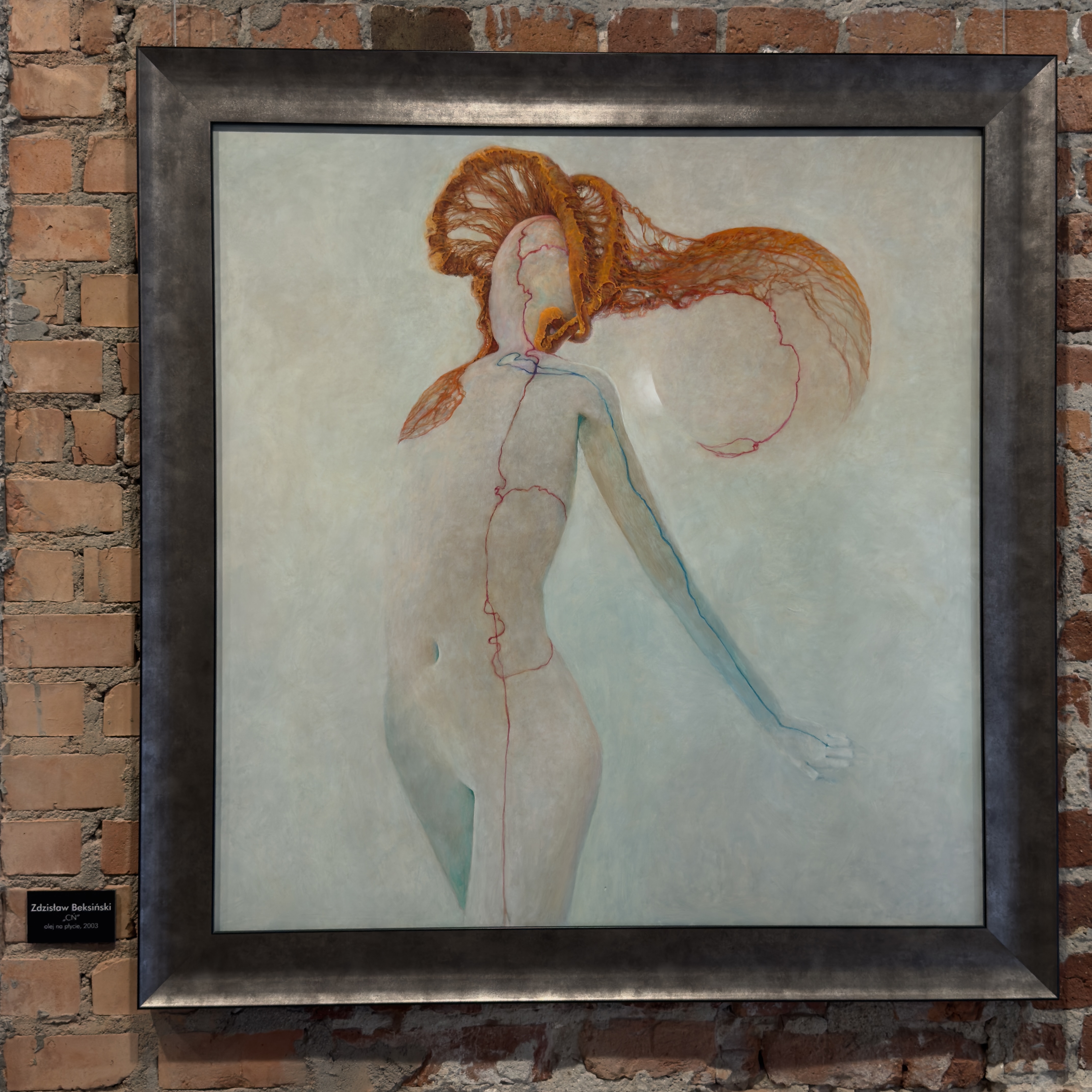 Beksiński at the Museum of Fantasy Art in Warsaw, photo 10 of 12