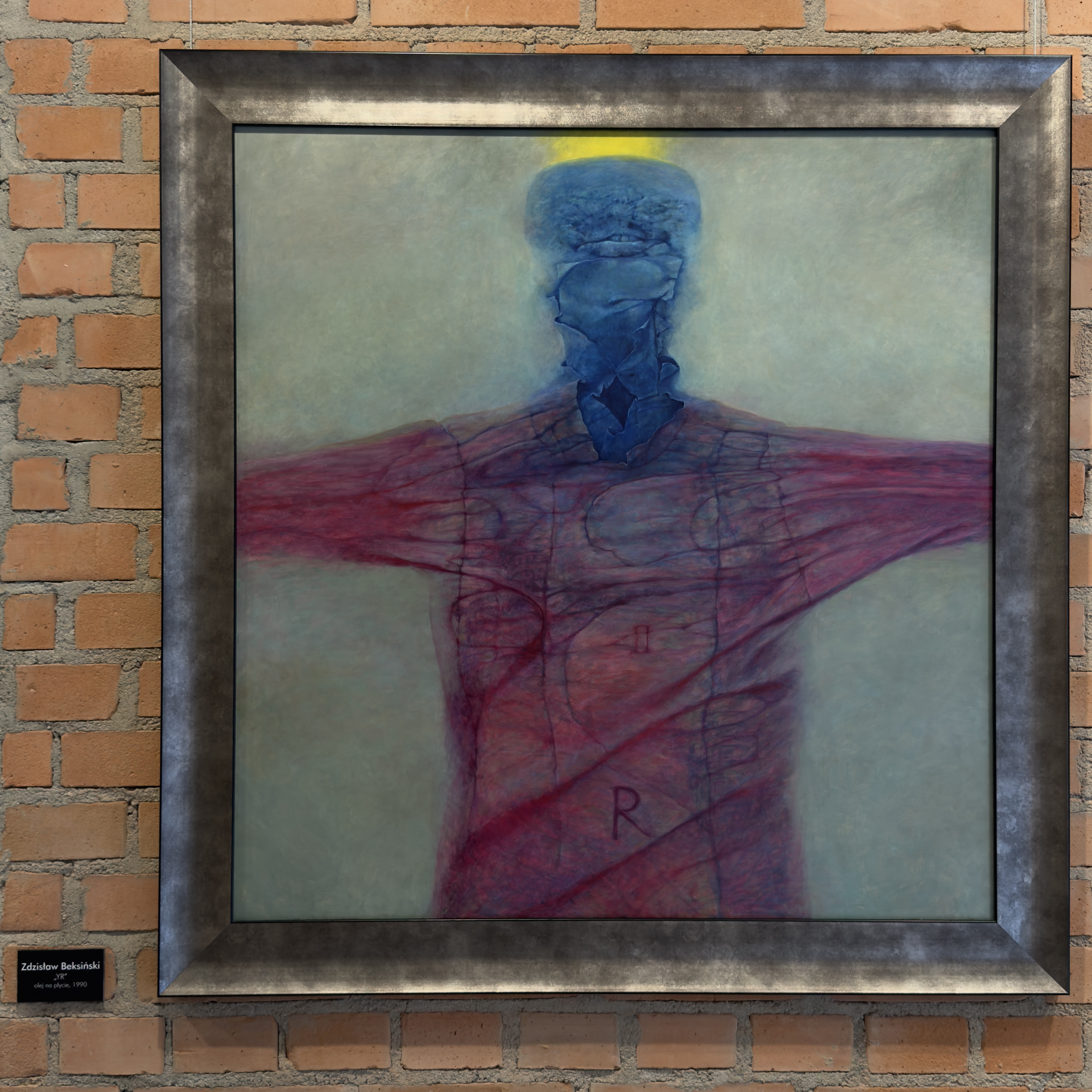 Beksiński at the Museum of Fantasy Art in Warsaw, photo 11 of 12
