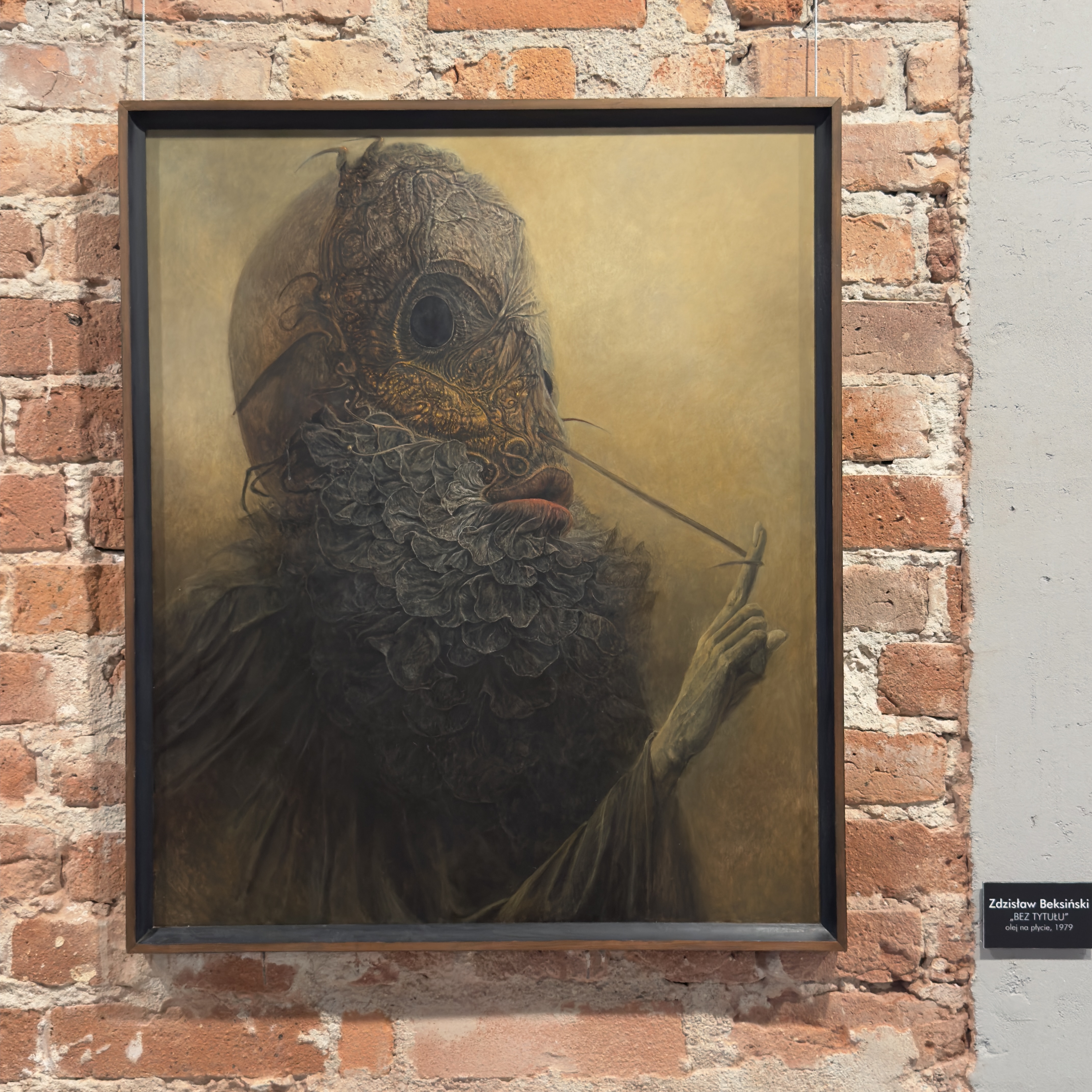 Beksiński at the Museum of Fantasy Art in Warsaw, photo 4 of 12
