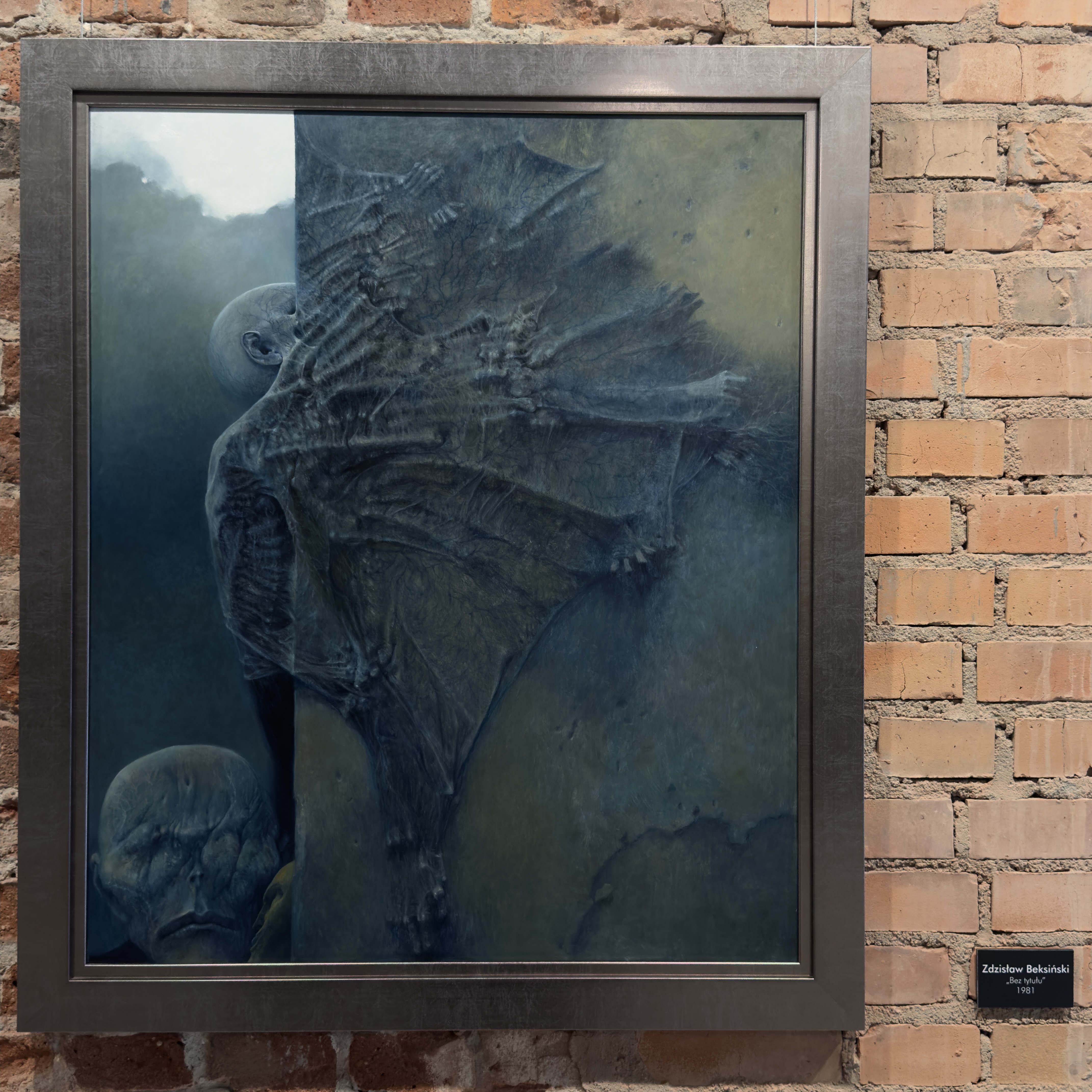Beksiński at the Museum of Fantasy Art in Warsaw, photo 9 of 12